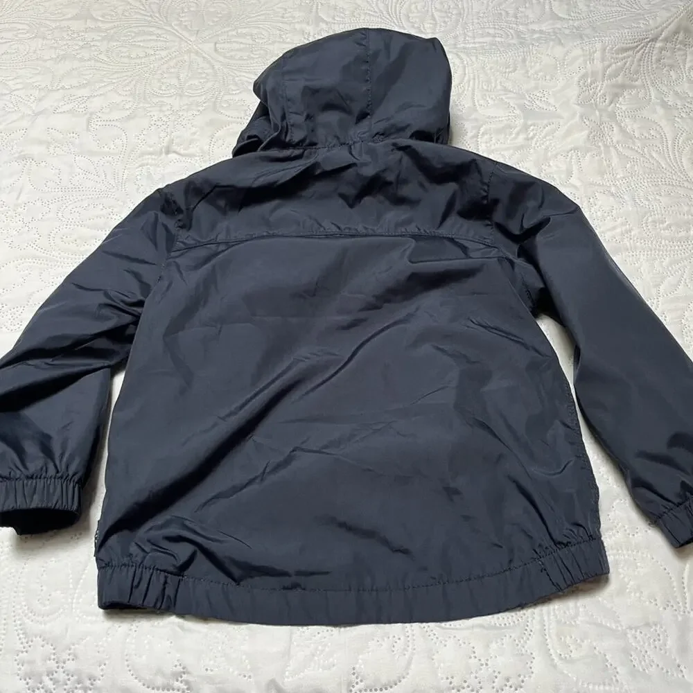 Gap Lined Windbreaker Jacket With Hood Size 3